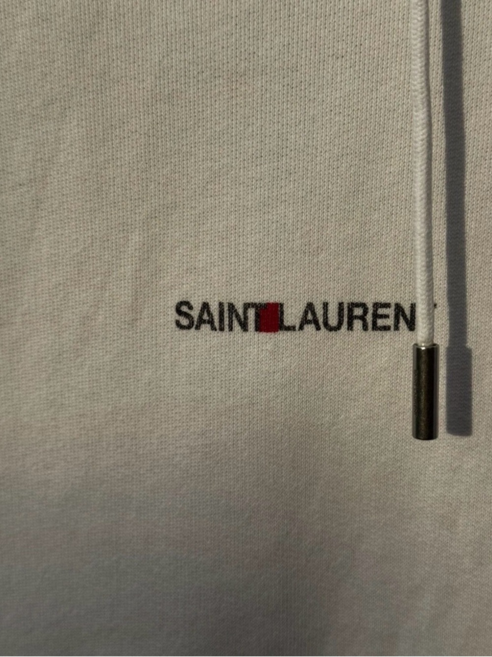 Saint Laurent White Hoodie - Picture 3 of 8